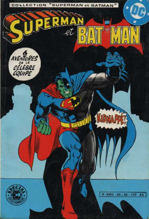 Une Couverture de la Série Superman Batman